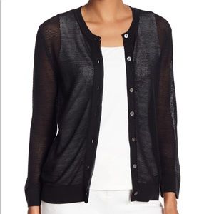 Tommy Bahama Pickford Silk Trim Open Knit Cardigan